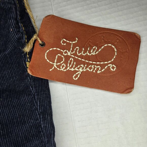 NEW True Religion Jeans Billy Big T Boys US 3 Blue Boot Cut Leg - Picture 4 of 10